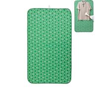 Ironing Mat - Thickened Foldable Non-Slip Cover -Steam Proof Large Iron Pad for Table Top - Efficient Dorm and RV Accessory for Home Apartment Laundry Hotel Travel RV Washer Dryer Over The Door