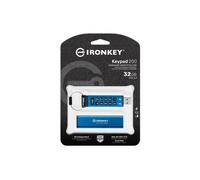 Kingston IronKey Keypad 200 - clé USB - 32 Go