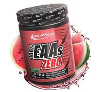 IronMaxx 100% EAAs Zero - Pastèque 500g Boîte | Poudre EAA vegan, sans sucre et riche en 8 acides aminés essentiels | goût fruité, sans conservateurs
