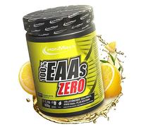 IronMaxx 100% EAAs Zero - Poudre d'acides aminés - Sans sucre au goût Ice Tea Citron - 1 x boîte de 500g