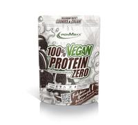 IronMaxx 100% Vegan Protein Zero - Biscuits et Crème 500g | Poudre de protéine sans sucre et riche en protéines composée de 4 ingrédients | Poudre de protéine véganes sans aspartame