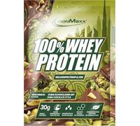 IronMaxx 100% Whey Protein 30g - Dubai Chocolate Style | Protéine Whey Soluble & Réduite en Sucre | Shake Protéiné Haute Qualité pour Fitness & Musculation | Goût Vanille Crémeuse
