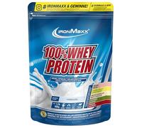 IronMaxx 100% Whey Protein 500g - Framboise - Leckerer High Protein Shake, 37g Protéine par portion, boisson énergisante pour entraînement intensif, avec BCAA et EAA