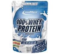 IronMaxx 100% Whey Protein 500g - Melon - Leckerer High Protein Shake, 38g Protéine par portion, boisson énergisante pour entraînement intensif, avec BCAA et EAA