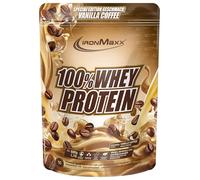 IronMaxx 100% Whey Protein 500g - Vanilla Coffee - Leckerer High Protein Shake, 37g Protéine par portion, boisson énergisante pour entraînement intensif, avec BCAA et EAA