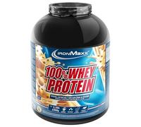 IronMaxx 100% Whey Protein Biscuits et crème - Poudre de protéines de lactosérum hydrosoluble - Riche en protéines - Contient naturellement des BCAA - Faible en sucre - Proteine Whey - 2350 gramme