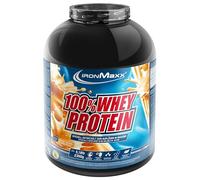 IronMaxx 100% Whey Protein Caramel Salé - Poudre de protéines de lactosérum hydrosoluble - Riche en protéines - Contient naturellement des BCAA - Faible en sucre - Proteine Whey - 2350 gramme