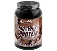 IronMaxx 100% Whey Protein Chocolat au lait - Poudre de protéines de lactosérum hydrosoluble | Riche en protéines | Contient naturellement des BCAA | Faible en sucre | Proteine Whey - 900 grammes