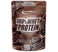 IronMaxx 100% Whey Protein Chocolat au lait - Poudre de protéines de lactosérum hydrosoluble | Riche en protéines | Contient naturellement des BCAA | Faible en sucre | Proteine Whey - 500 gramme