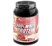 IronMaxx 100% Whey Protein Chocolat blanc - Poudre de protéines de lactosérum hydrosoluble | Riche en protéines | Contient naturellement des BCAA | Faible en sucre | Proteine Whey - 900 grammes