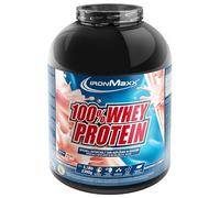 IronMaxx 100% Whey Protein Melon - Poudre de protéines de lactosérum hydrosoluble - Riche en protéines - Contient naturellement des BCAA - Faible en sucre - Proteine Whey - 2350 gramme