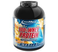 IronMaxx 100% Whey Protein Orange Maracuja - Poudre de protéines de lactosérum hydrosoluble - Riche en protéines - Contient naturellement des BCAA - Faible en sucre - Proteine Whey - 2350 gramme