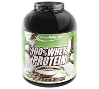 IronMaxx 100% Whey Protein Pistache Noix de coco - Poudre de protéines de lactosérum hydrosoluble - Riche en protéines - Contient naturellement des BCAA - Faible en sucre - Proteine Whey - 2350 gramme