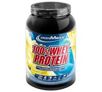IronMaxx 100% Whey Protein Poudre - Citron Yaourt Boîte de 900g | poudre de protéine de lactosérum réduite en sucre et soluble dans l'eau | de nombreuses saveurs différentes