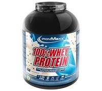 IronMaxx 100% Whey Protein Stracciatella - Poudre de protéines de lactosérum hydrosoluble - Riche en protéines - Contient naturellement des BCAA - Faible en sucre - Proteine Whey - 2350 gramme