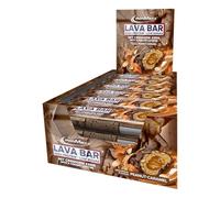 IronMaxx Barre protéinée Lava Saveur Cacahuète Caramel 18 x 40 g - barre protéinée riche en protéines, faible en sucre, cœur fondant, format pratique au quotidien, sans huile de palme