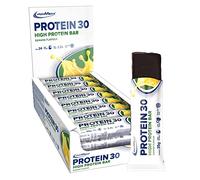 IronMaxx - Barre Protéinée Protein 30 - Banane 24 x 35 g - Barre protéinée sans sucre, snack protéiné sport