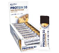 IronMaxx - Barre Protéinée Protein 30 - Cacahuète 24 x 35 g - Barre protéinée sans sucre, snack protéiné sport