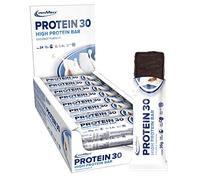 IronMaxx - Barre Protéinée Protein 30 Noix de Coco - 24 x 35 g - Barre protéinée à faible teneur en sucres, sans gluten, sans huile de palme - Fabriquée en Allemagne