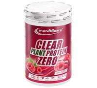 IronMaxx Clear Plant Protein Zero - Raspberry 400g Boîte | Protéines véganes sans sucre à base de pois | Boisson sportive claire et sans soja