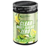 IronMaxx Clear Whey Isolate Zero - Citron 400 g | Isolat de protéines sans sucre | Boisson protéinée rafraîchissante | Pour musculation et pré-entraînement