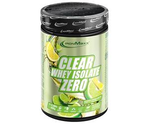 IronMaxx Clear Whey Isolate Zero - Citron 400 g | Isolat de protéines sans sucre | Boisson protéinée rafraîchissante | Pour musculation et pré-entraînement