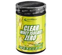 IronMaxx Clear Whey Isolate Zero - Citron Glacé 400g | Protein Isolate | Proteine Whey Sans Sucre | Boisson Protéinée | Shaker Proteine Zéro Sucre pour Musculation & Pre-Workout