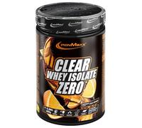 IronMaxx Clear Whey Isolate Zero - Cola-Orange 400g | Whey Protein Isolate | Proteine Whey Sans Sucre | Clear Whey Boisson Protéinée | Shaker Proteine Zéro Sucre pour Musculation & Pre-Workout