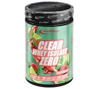IronMaxx Clear Whey Isolate Zero - Fraise Mojito 400g | Whey Protein Isolate | Proteine Whey Sans Sucre | Clear Whey Boisson Protéinée | Shaker Proteine Zéro Sucre pour Musculation & Pre-Workout