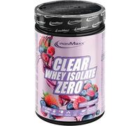 IronMaxx Clear Whey Isolate Zero - Fruits des Bois 400 g | Isolat de protéines sans sucre | Boisson protéinée rafraîchissante | Pour musculation et pré-entraînement