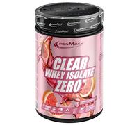 IronMaxx Clear Whey Isolate Zero - Pamplemousse 400g | Whey Protein Isolate | Proteine Whey Sans Sucre | Clear Whey Boisson Protéinée | Shaker Proteine Zéro Sucre pour Musculation & Pre-Workout