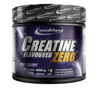 IronMaxx Créatine en poudre Flavoured Zero Wild Beeren 250g - 4600 mg de créatine monohydrate par portion, végan, sans sucre, complément sportif goût cerise pour musculation et fitness