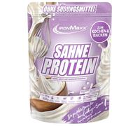 IronMaxx Crème Protein - Sachet de 500g | Ingrédient de cuisine et de pâtisserie riche en protéines avec protéines de lactosérum | Sans sucre ajouté & moins gras que la crème