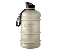 IronMaxx Gourde Sport Beige grès 2200 ml - Gourde eau grande capacité graduée avec poignée, gourde 2 litres idéale pour hydratation quotidienne et sport