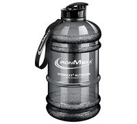 IronMaxx Gourde Sport - Bouteille d’Eau Sport 2.2L (2200 ml) Gris | Gourde Sans BPA ni DEHP Water | Bouteille étanche avec échelle de mesure Bottle Grande Capacité d’Hydratation