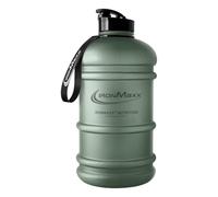 IronMaxx Gourde Sport Vert Minéral 2200 ml - Gourde eau grande capacité graduée avec poignée, gourde 2 litres idéale pour hydratation quotidienne et sport