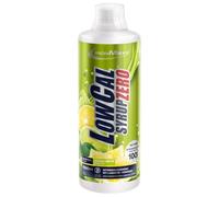 IronMaxx LowCal Syrup Zero - Zitrone-Limette 1000ml | Sirop sans sucre 1:100 | donne 100L de boisson avec 22mg de L-Carnitine et 19mg de Magnésium