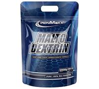 IronMaxx Maltodextrine en poudre Goût neutre 2 kg - gainer prise de masse, source de glucides pour prise de poids, idéal pour compléter les shakers et boissons sportives