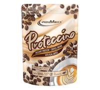 IronMaxx Proteccino - Cappuccino 500g | Café protéiné avec extrait de café réel et caféine | Sans ajout de sucre ni conservateurs