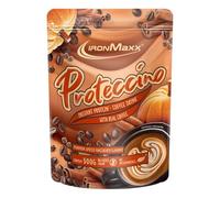 IronMaxx Proteccino - Pumpkin Spice Latte Macchiato 500 g - Café protéiné à l'extrait de café véritable et à la caféine - Sans sucres ajoutés ni conservateurs