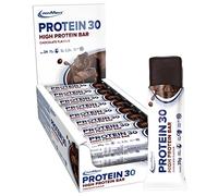 IronMaxx Protein 30 Barre Protéinée - Chocolat 24 x 35g | Barre Proteine Faible en Sucres | Repas Minceur & Snack Sportif | Sans Huile de Palme, avec Vitamines | Snack Sain au Quotidien