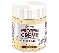 IronMaxx Protein Creme - White Choc Crisp 250g | Crème protéinée onctueuse | low carb, low sugar, idéale pour une alimentation saine