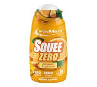 IronMaxx Sirop sans sucre Orange 65 ml - Sirop concentré zéro calorie pour boisson aromatisée, sans sucre, idéal pour diluer jusqu’à 8 litres, usage fitness et hydratation quotidienne
