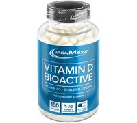 IronMaxx Vitamin D Bioactive capsules pour la bonne santé du système immunitaire, des muscles et des os 150 cps