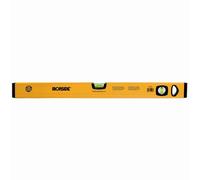 Ironside 100-231 Niveau à bulle en aluminium 40cm 2 fioles, jaune/noir