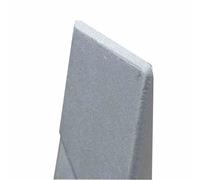 Ironside 100-703 Coin d'abattage et de fendage en aluminium 550 g, gris argenté