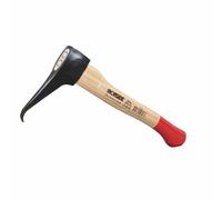 Ironside 100-706 Sapie à main 400 mm avec manche en hickory, noir/naturel/rouge