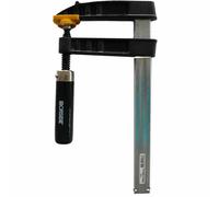 Ironside 123-067 Serre-joint à vis 600 x120mm 30 x 8, noir/gris