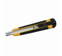 Ironside 127-003 Cutter 9mm Met.Füh 2Komp poignée, noir/jaune/gris