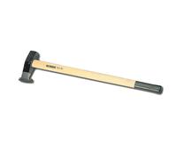 Ironside 138-016 Marteau à fendre 3000g, noir/naturel